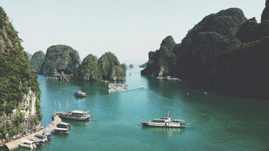 Les paysages époustouflants du Vietnam : Baie Halong