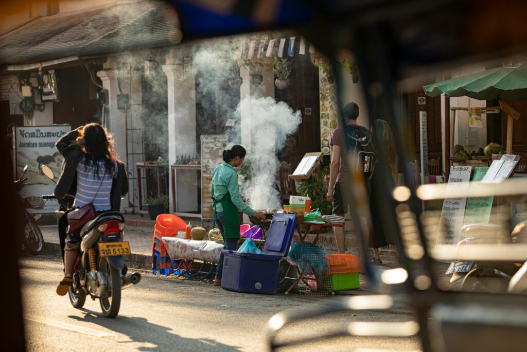 La cuisine laotienne - streetfood Laos
